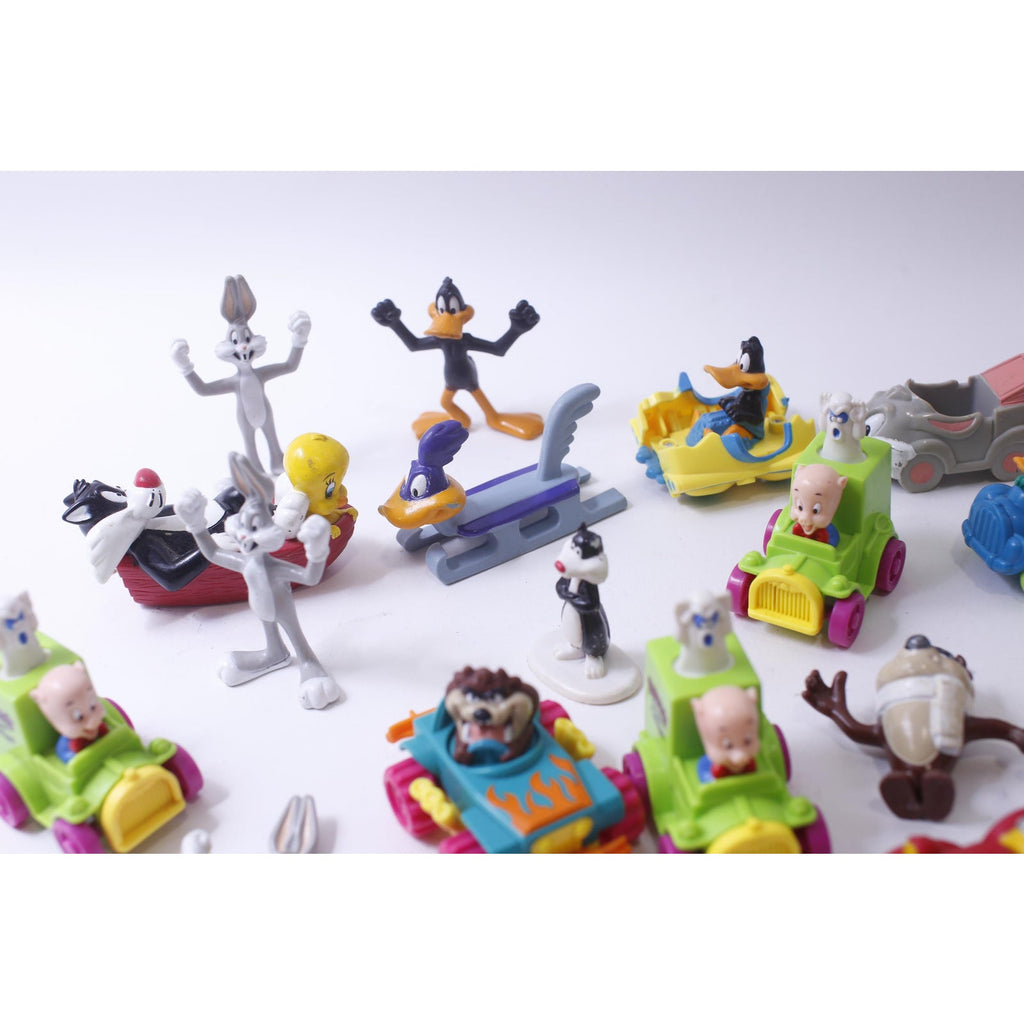 McDonald's Happy Meal, Looney Tunes, Quack-Up Cars, PVC Figurines, Animals, Cartoon Characters, Collectible, ~ 241226-SHC SHC-009