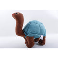 Kamar, Rare, Prototype, Sample, OOAK, hand made, Seychelles, Style 22, Turtle, Brown Blue, Soft, Plush, Stuffed Animal, ~ 20-06-204