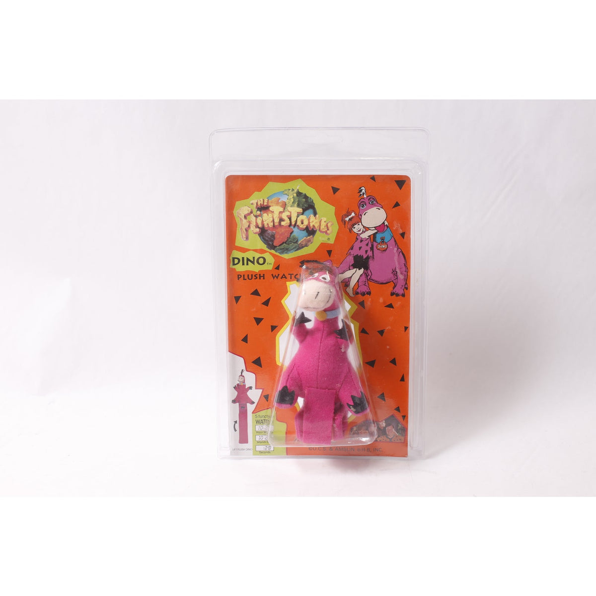 Hanna-Barbera The Flinstones Dino Plush Watch Digital 1990s Vintage Gift Idea ~ 260331-WH 1049