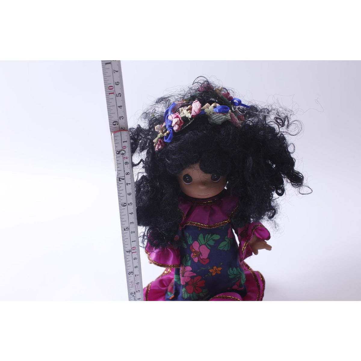 Precious Moments, Children Of The World, Keiki-Lani, Hawaii Doll, 9 inches, Vintage, Collectible, Displayable, ~ 241104-WH M-03-08