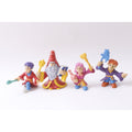 Magician, Kids, PVC Figures, Set, Red Outfit, Miniatures, Characters, Toy, Collectible, Vintage, ~221107-EB