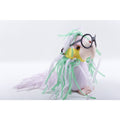 Kamar, Production Sample Funky Bird, Everglade, Purple Bird With Glasses, 1988, Soft, Plush, Stuffed Animal, Vintage ~ 20-01-183