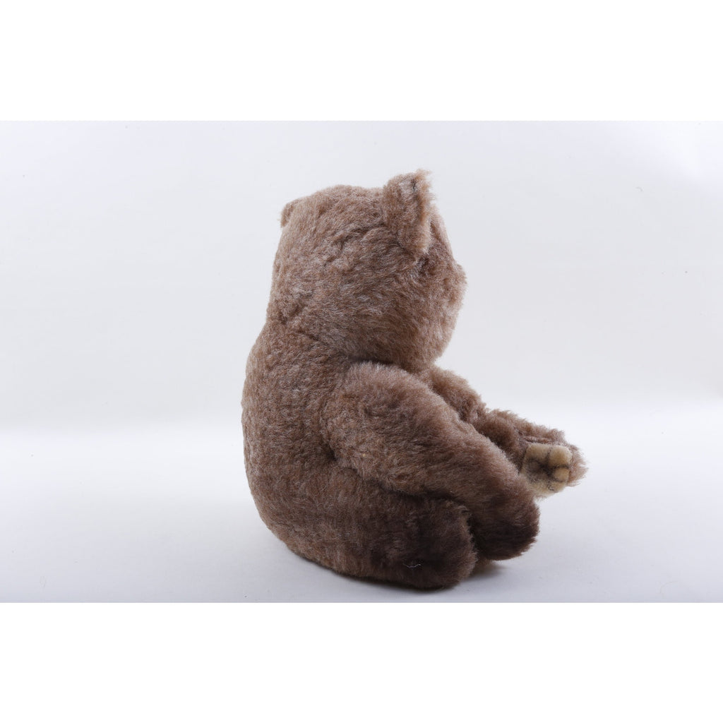 Kamar, Realistic Rustic Antique, Brown, Sitting, Bear, No 18, Soft, Plush, Doll, Toy, Stuffed Animal, Vintage, ~ 20-01-904