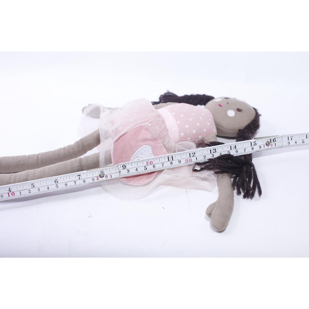 Tooth Fairy, Cloth Doll, PBK, Pottery Barn Kids, Cute, Adorable, 16 inches, Rag Doll with Yarn Hair, Nursery Decor, ~ 240803-WH 739
