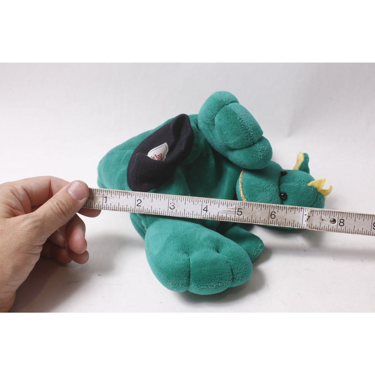 Budapets Dragon Plush Hand Puppet Hungary Hand Made ~ 260602-WH 534