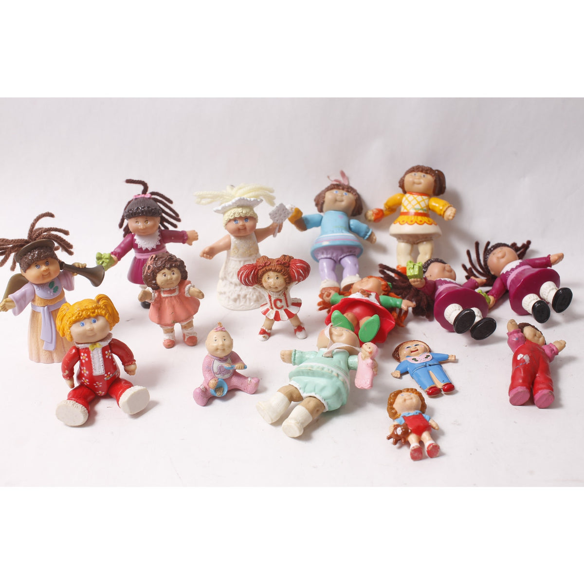 80s 90s Cabbage Patch Kids Vintage PVC Mini Figure Lot Collectible Toy ~ 260608-WH 1096