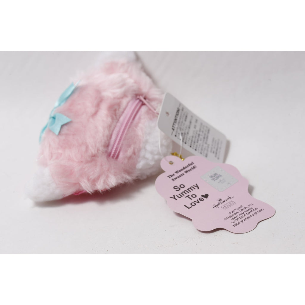 Hallmark Japan Yum Yums Poodle Plush Keychain Coin Purse w Tag ~ 260826-WH 1314