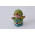 Fisher-Price, Little People, 1997, Christmas Elf, PVC Figure, Vintage, Toy, Collectible, , 250125-WH 95