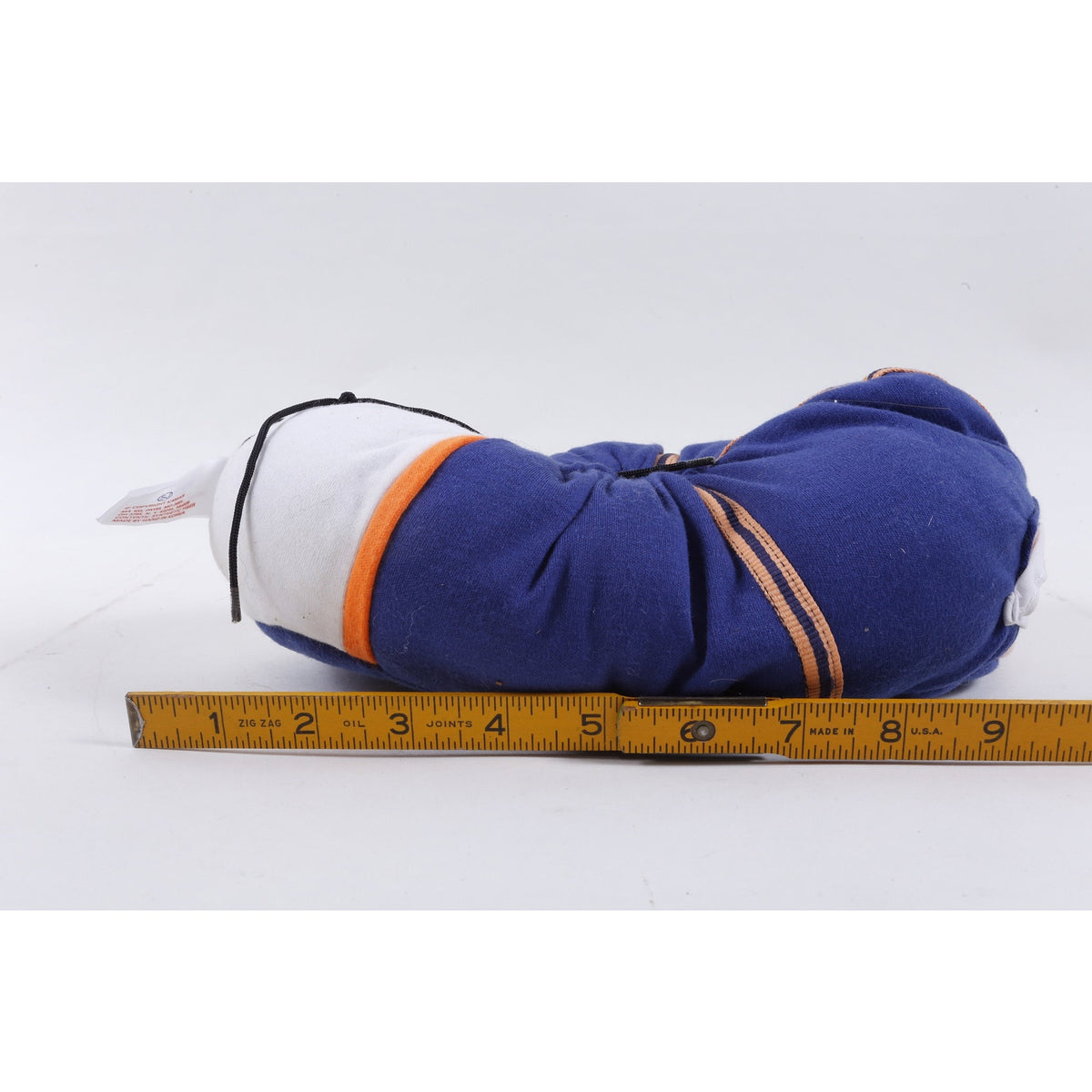 Kamar, Rare, Prototype, Sample, OOAK, hand made, Football Player, Slipper, Blue White Uniform, Head, Helmet, Soft, ,m20-01-242