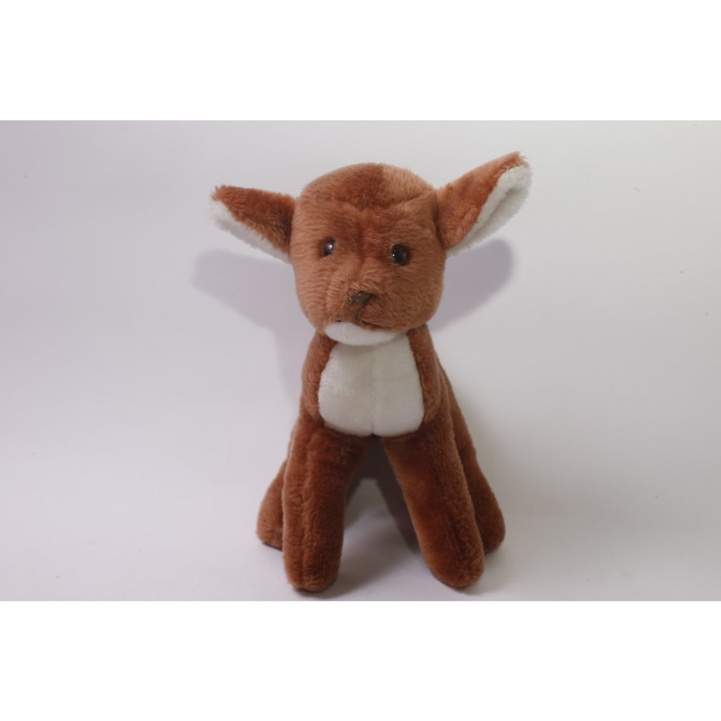 Kamar, Fawn, Deer, Plush, Brown with White Spots, Stuffed Animal, Vintage, ~ 260129-WH 61