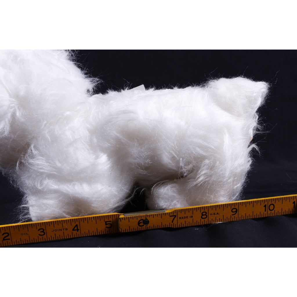 Kamar, Rare, Employee Sample, Dynamite, White, Puppy, Dog, Style 4123, Soft, Plush, Doll - 153