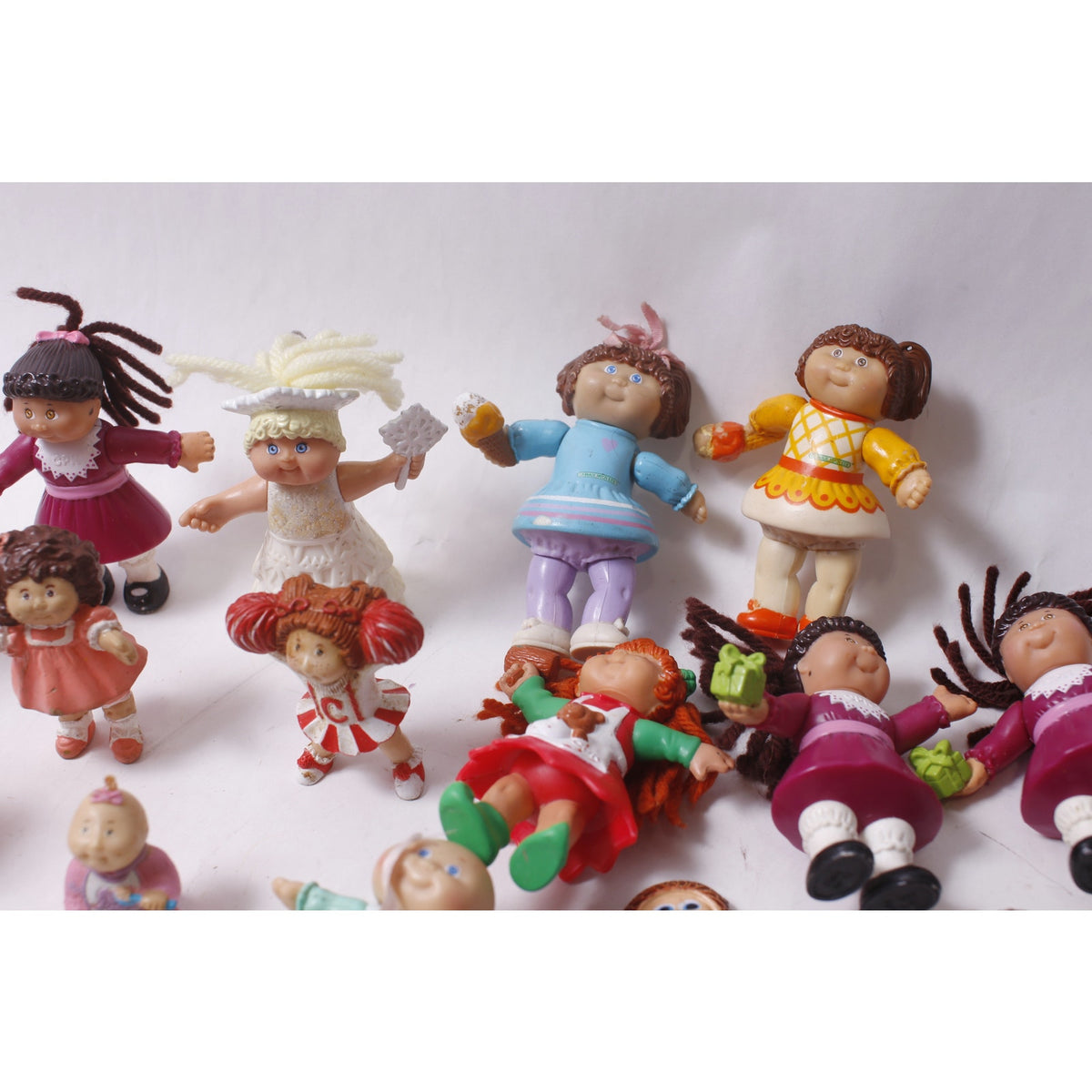 80s 90s Cabbage Patch Kids Vintage PVC Mini Figure Lot Collectible Toy ~ 260608-WH 1096