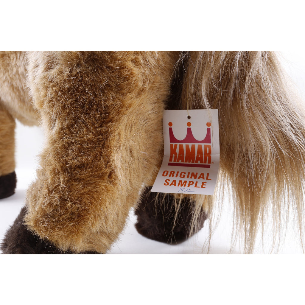 XL Kamar, Aberdeen Rare, Employee Sample, OOAK, hand made, Shetland Pony, 1984, 9087, Brown, Soft, Plush, Doll - I-1