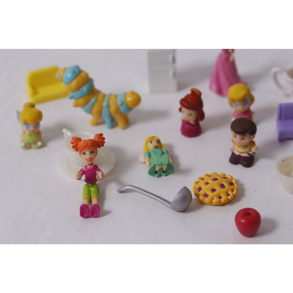 Misc Polly Pocket, Small Toys Lot Misc Bluebird Toys, Small, PVC Figure, Lot, Vintage, Replacement, Collectible,  ~ 260304-WH 1032