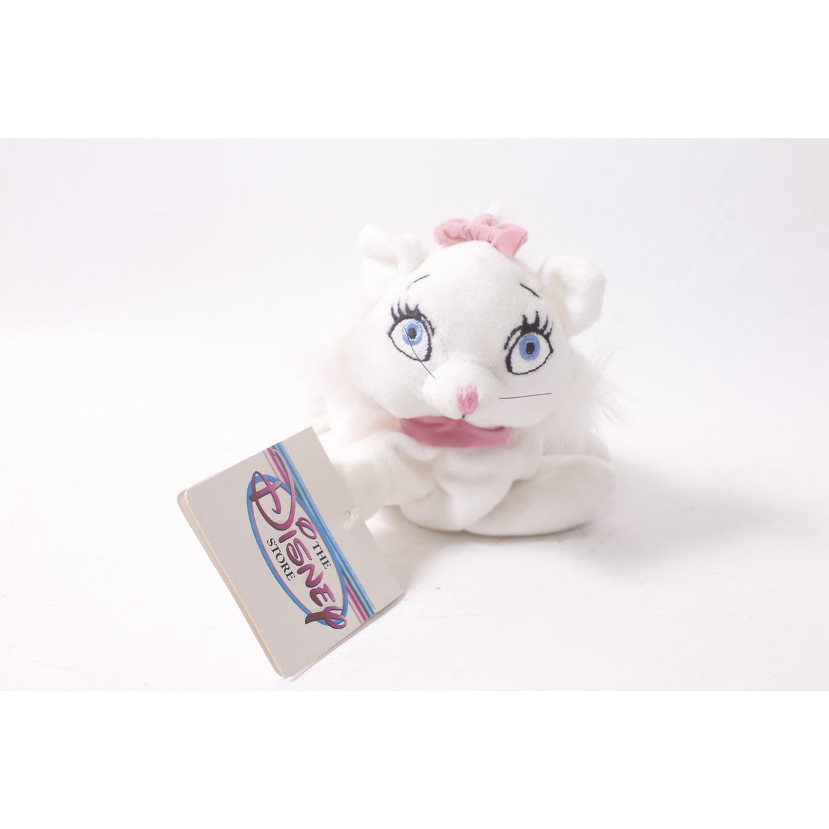 Disney Store Aristocats Marie Plush White Kitten Bean Bag ~ 260425-WH M-01-04