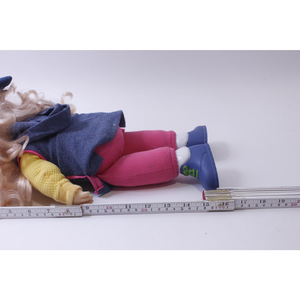 Play-by-Play, My Best Friend, Girl Doll, Talking, Dressed, Soft Body, Long Blonde Dress, 1990s, Vintage, ~ 241105-WH M-05-10