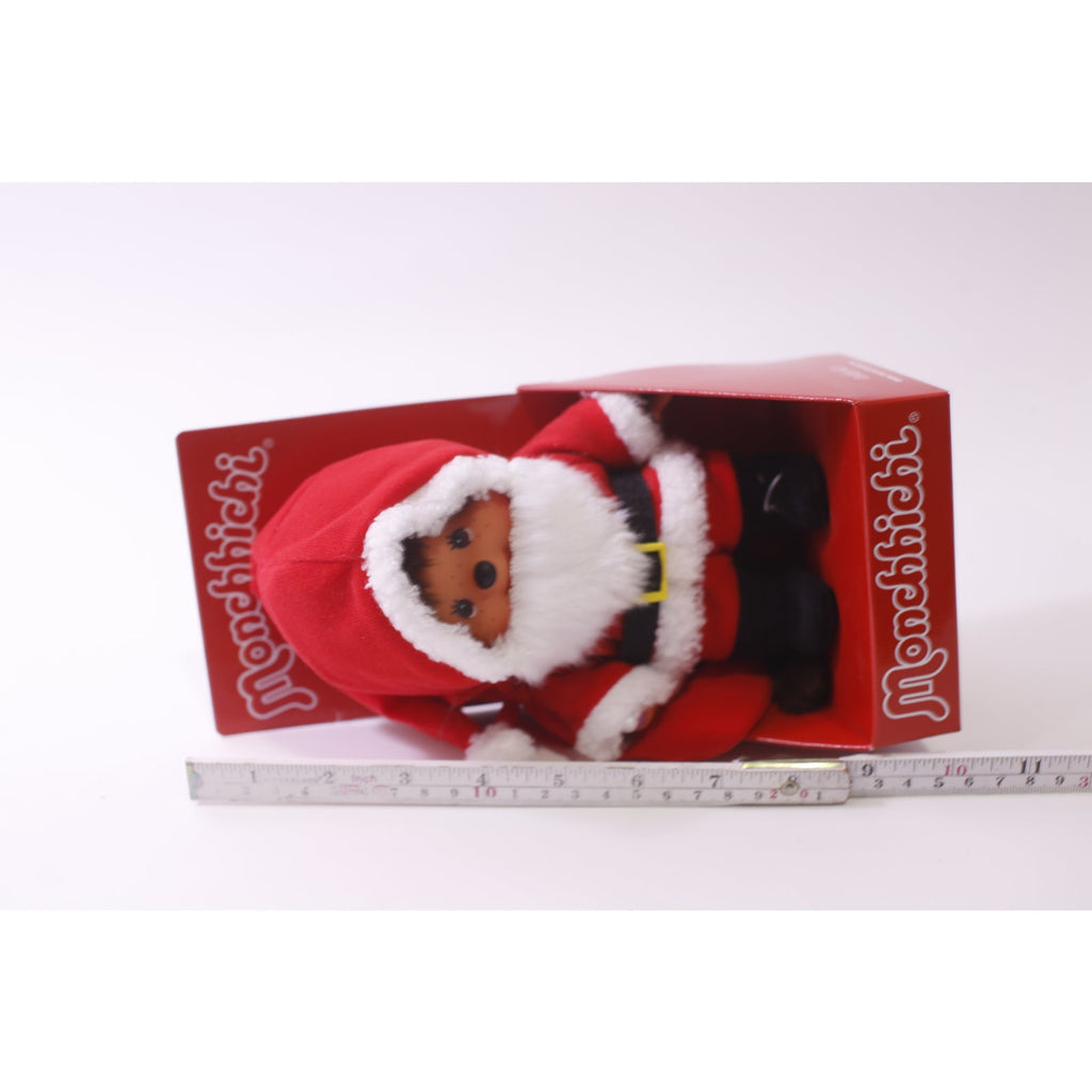 Sekiguchi, Monchhichi, Santa Claus, Small Doll, Holiday Decor, Collectible, ~ 251222-WH 874