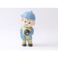 Kiddie Products, Boy, Squeaky, Baseball Player, PVC Figure, Blue Outfit, The First Years, Sports, Toy, 6", Collectible, Vintage, ~20-18-628