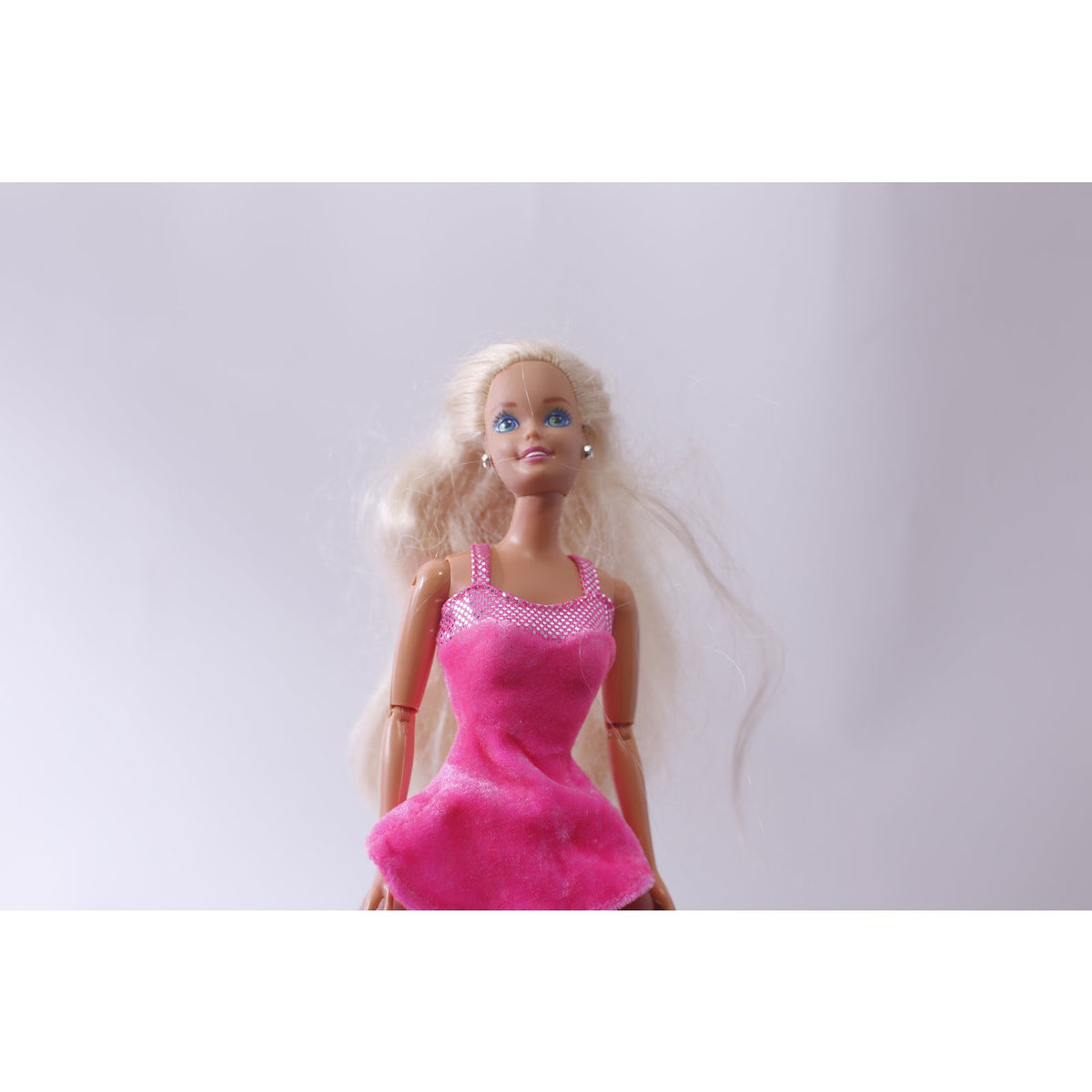 Barbie, Doll, Mattel, Jointed Limbs, Pink Dress, Party, Vintage, Fashion Doll, ~ 250516-WH 264