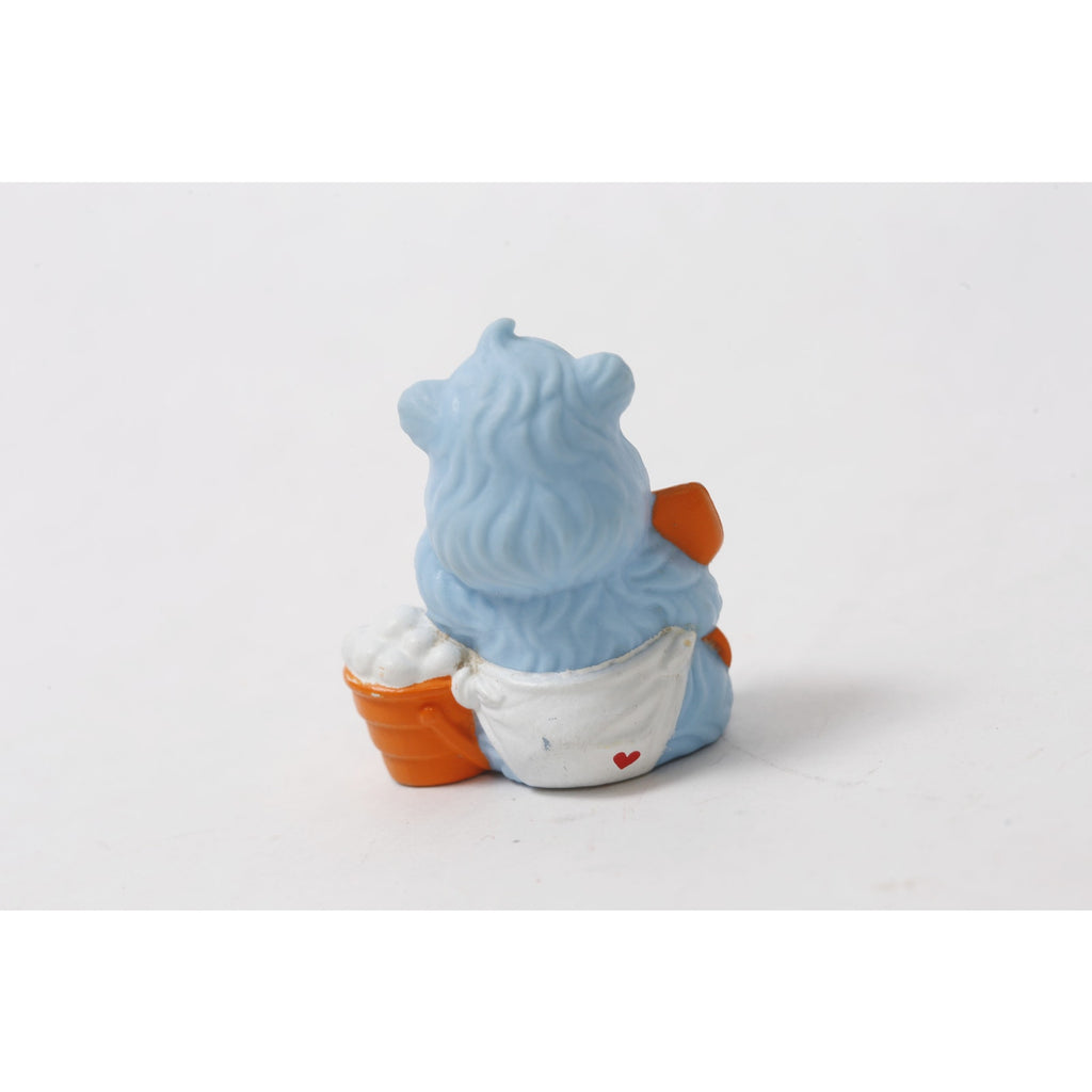 1984 Care Bears Baby Tugs Bear Ready to Shovel PVC Figurine ~ 260828-WH 1347