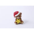 Russ Berrie, Lil' Bitty Bits, Beary Christmas, PVC Figure, Miniature, Cute Bear, Vintage, ~ 250113-WH 63