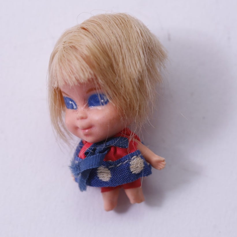 1960s, Liddle Kiddles, Lorelei, Lucky Locket, Mini Doll, Mattel, Vintage, ~ 250604-WH 211