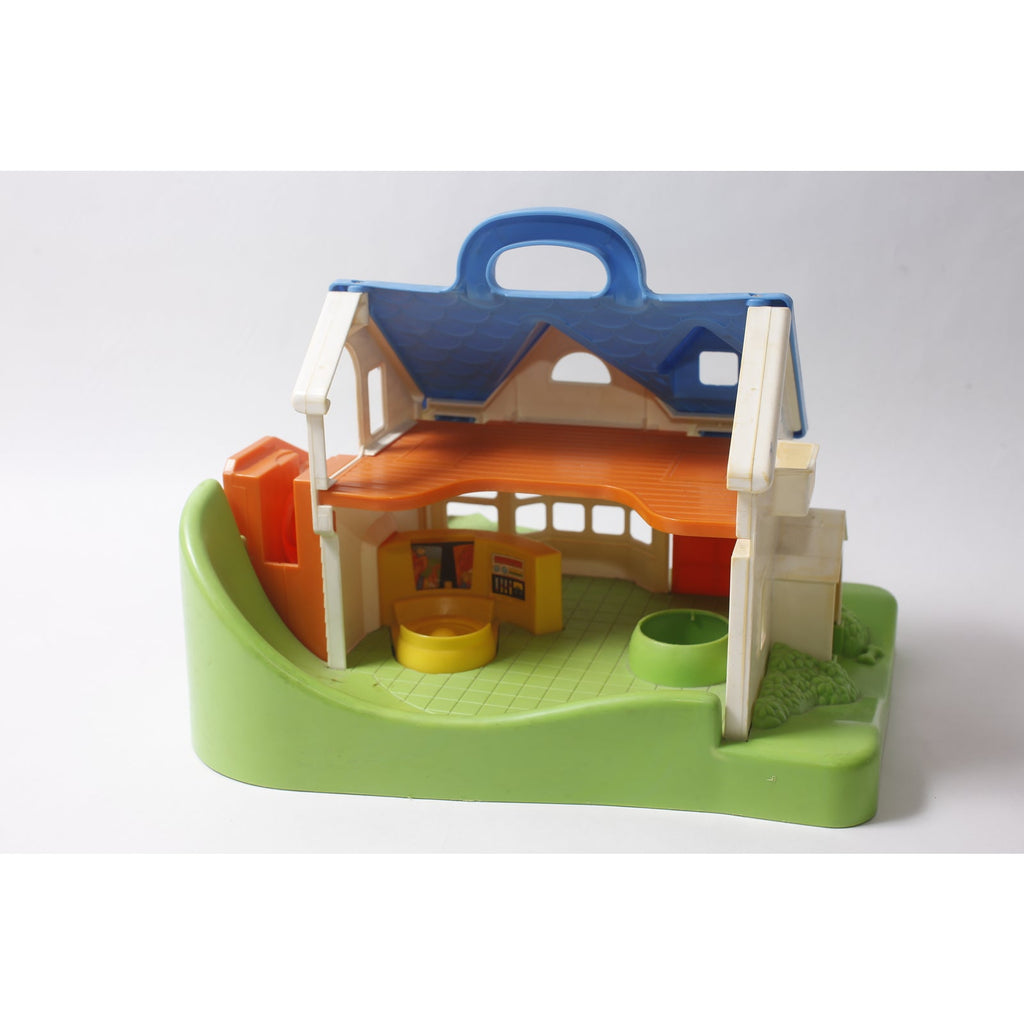 1990s Fisher-Price Little People Family House 2557 Playset ~ 260930-WH 1186