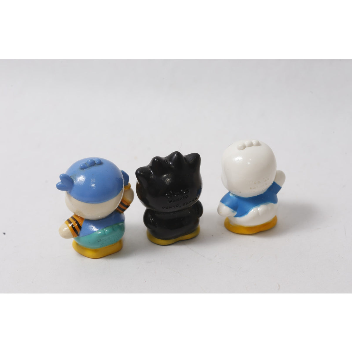 1990s Sanrio Sofubi Lot Ahiru no Pekkle and Badtz-Maru ~ 260902-WH 1135