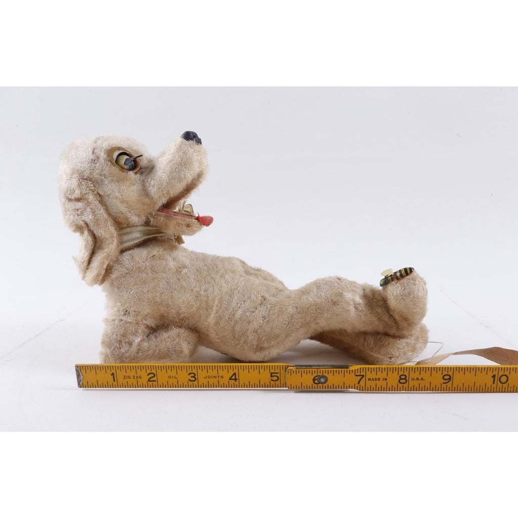 Lazy Bones the Sleepy Pup Kamar, Rare, Prototype, Sample, OOAK, hand made, Living Dolls, Mr Sudo, Dog, Lying, Moveble Eyes, 1963 ~ 20-01-244