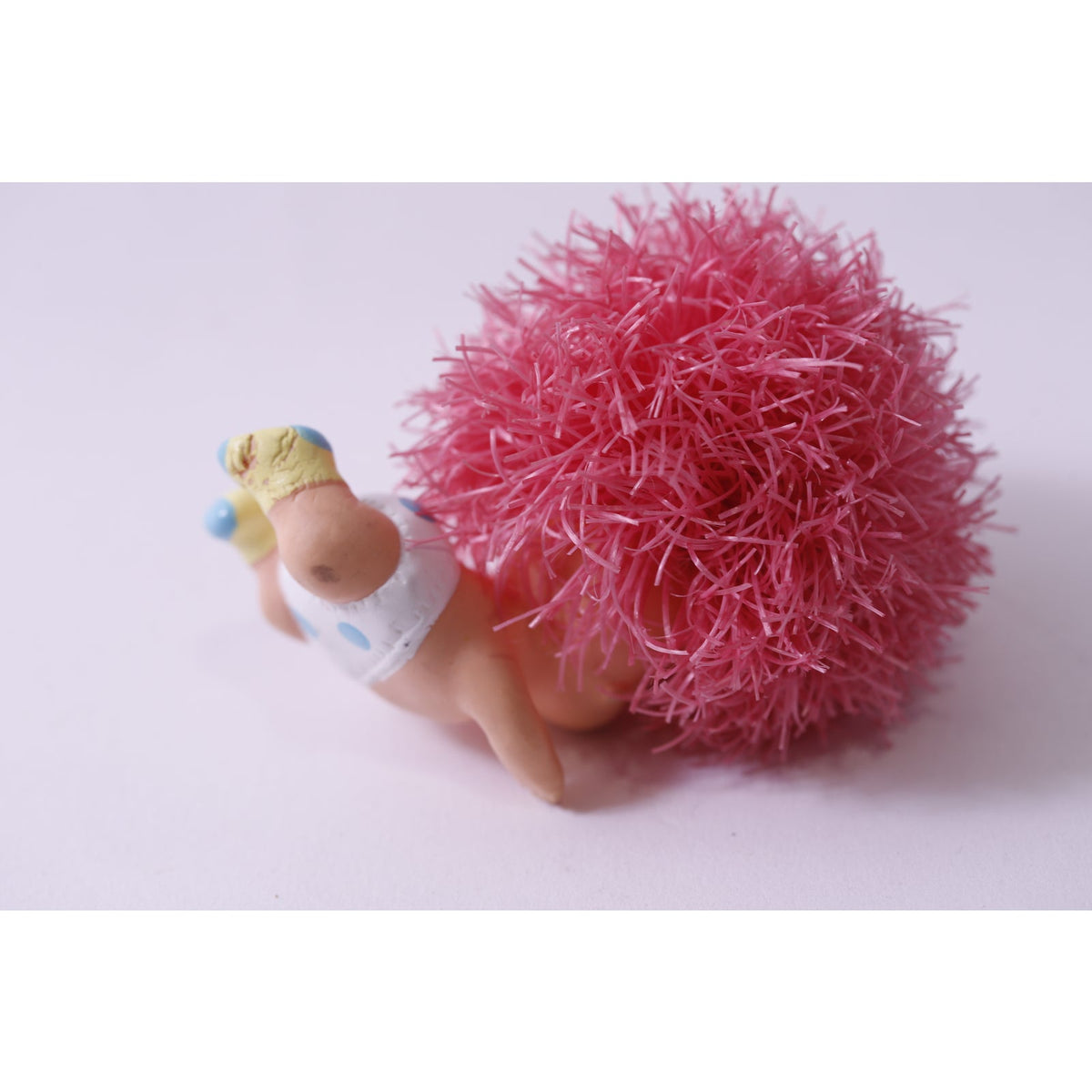 Koosh, Baby, Pink Hair, 1990s Small, Vintage, Doll, 250605-WH 296