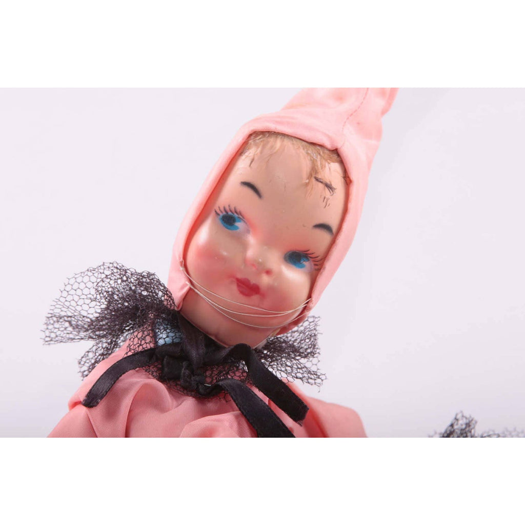 Elf Vintage Doll Clown Jester Soft Body 1940's Knee-Hugger Creepy Fun Collectible ~ The Pink Room ~ 60