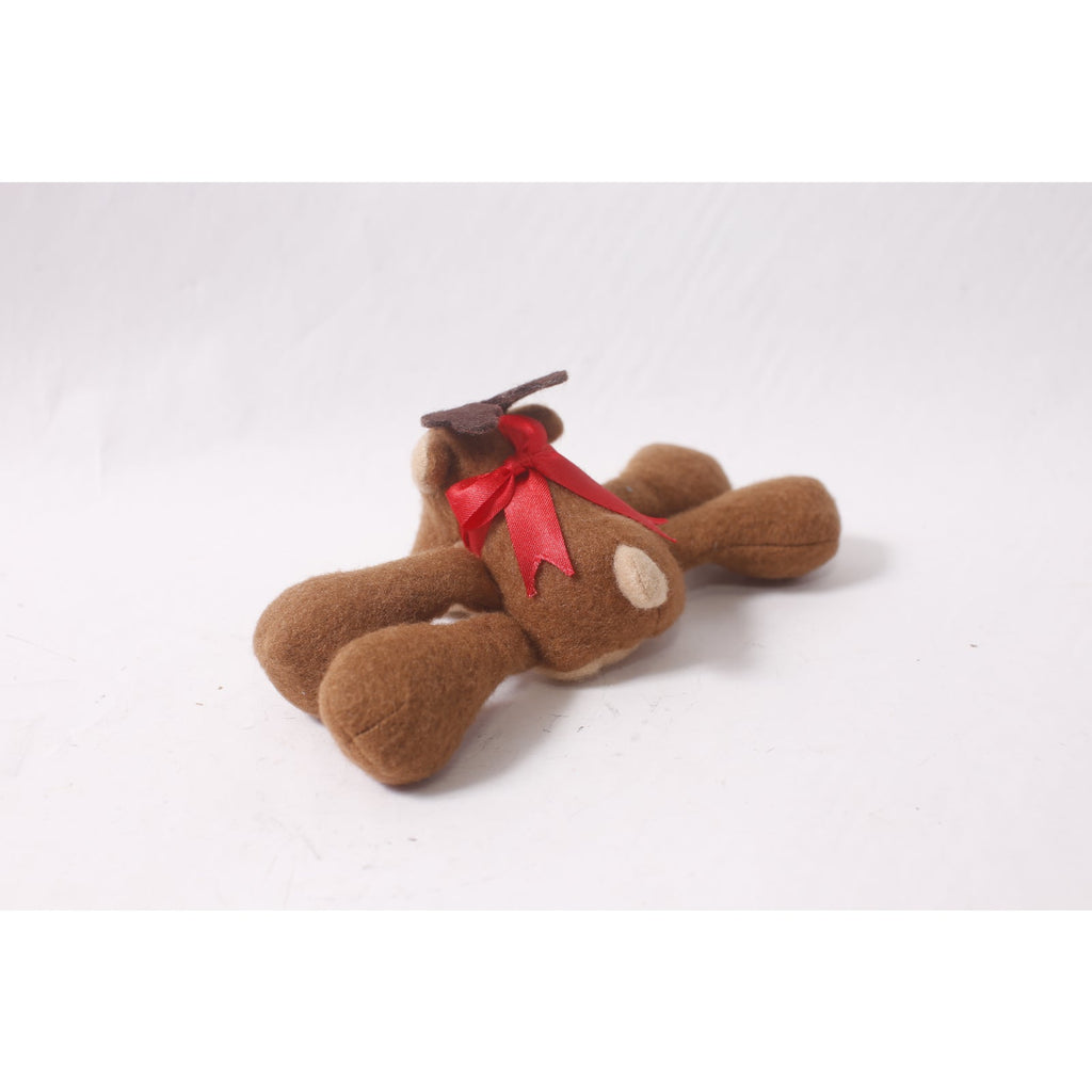 1980s Hallmark Rodney the Reindeer Small Plush Toy Vintage ~ 260423-WH 1091