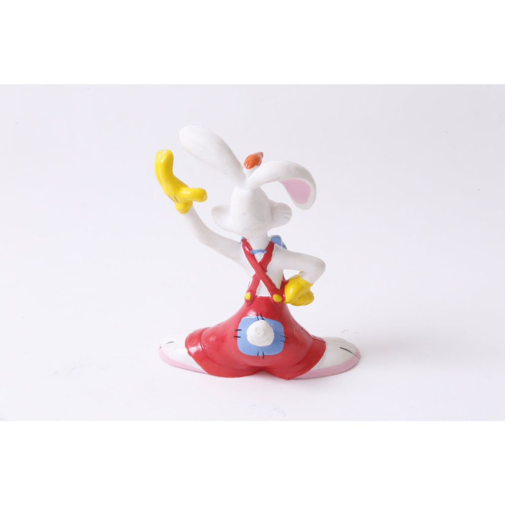 Bullyland Roger Rabbit Toy, Red Jumper, Polka Dots Ribbon, PVC Figure, 2.5", Figurine, Miniature, Toy, Cartoon, Vintage, ~ 1190 M-17-04
