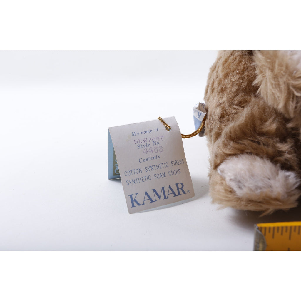 Kamar Production Company Sample, OOAK, Newport Bear, 4468, White Brown, Bear M-03-11