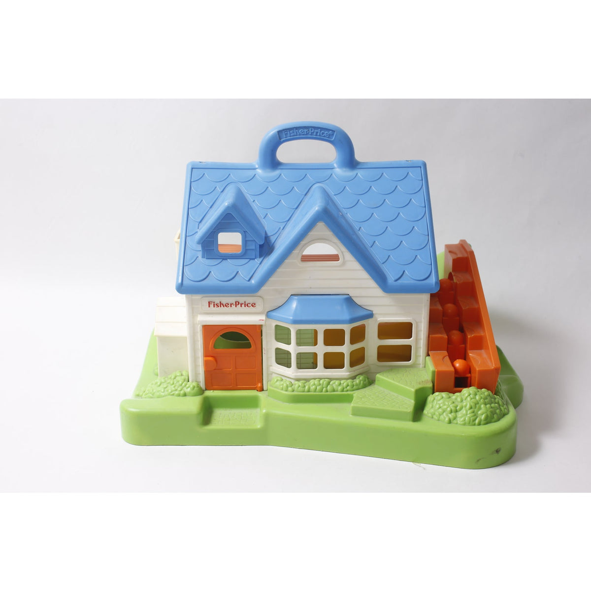 1990s Fisher-Price Little People Family House 2557 Playset ~ 260930-WH 1186