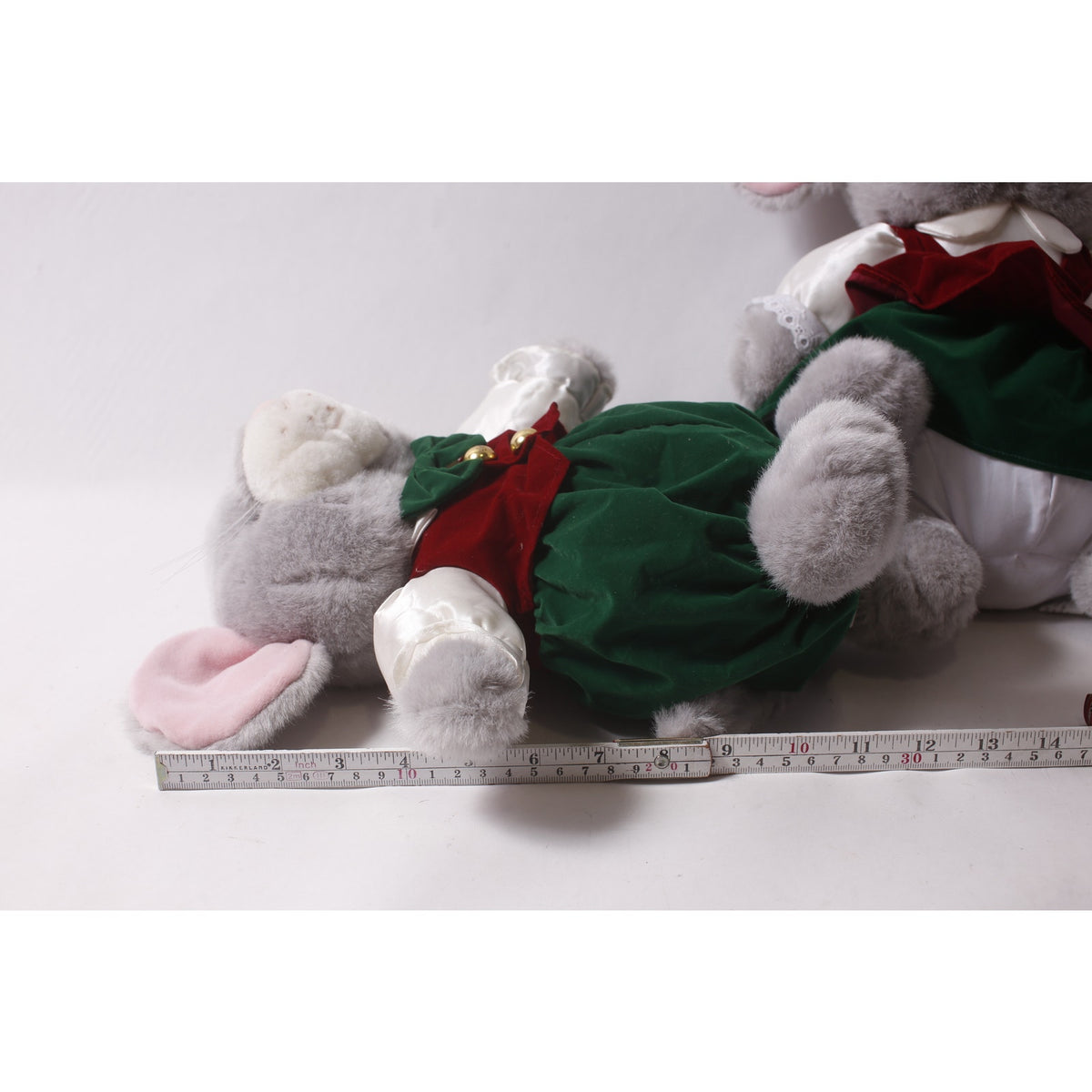 1995 Gibson Greetings Chris and Merry Christmas Mouse Plush Lot ~ 260812-WH 959