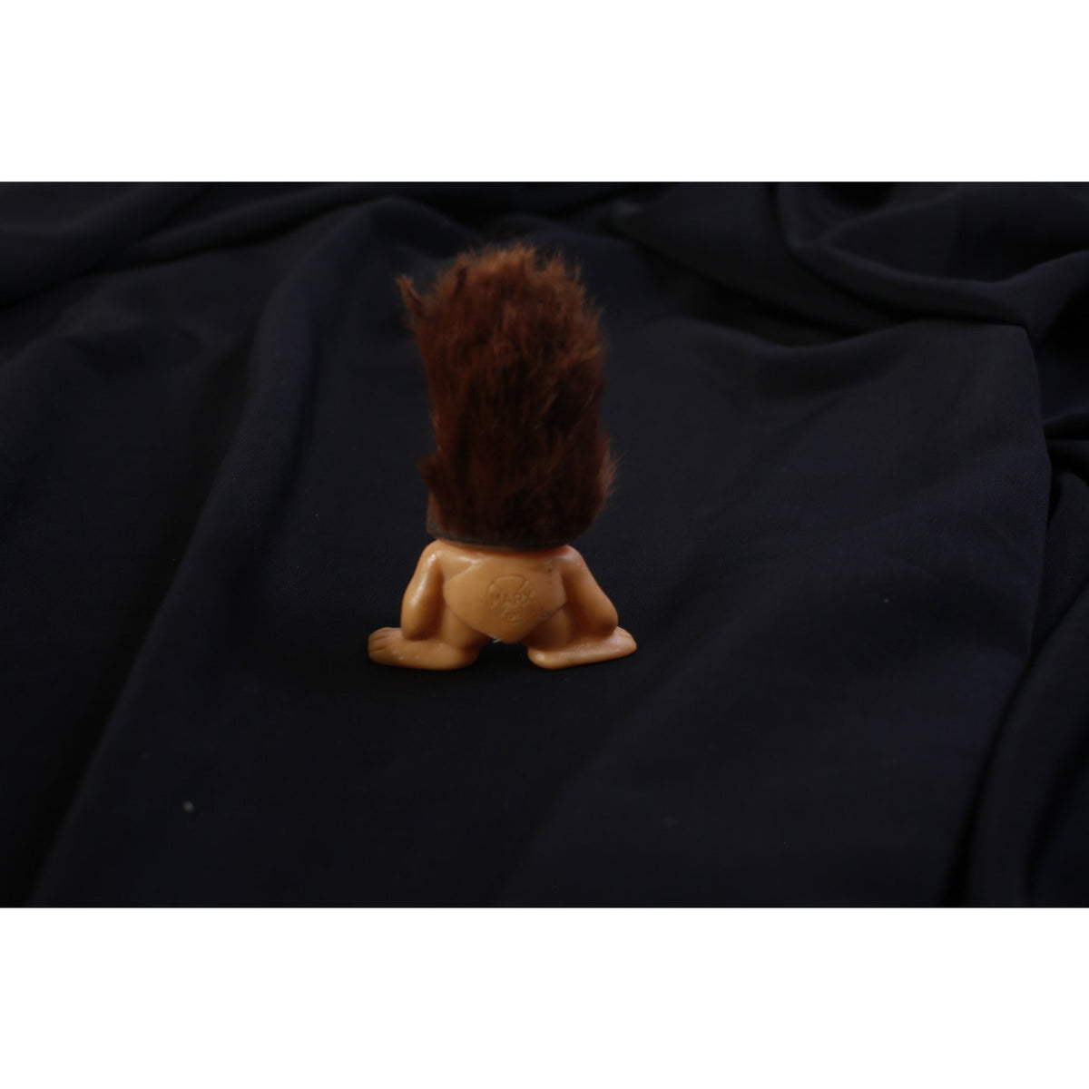 Caveman, Marx Toys, Funny, PVC Figure, 3", Brown Hair, Human, Vintage, Collectible, ~ 230202-14943 953