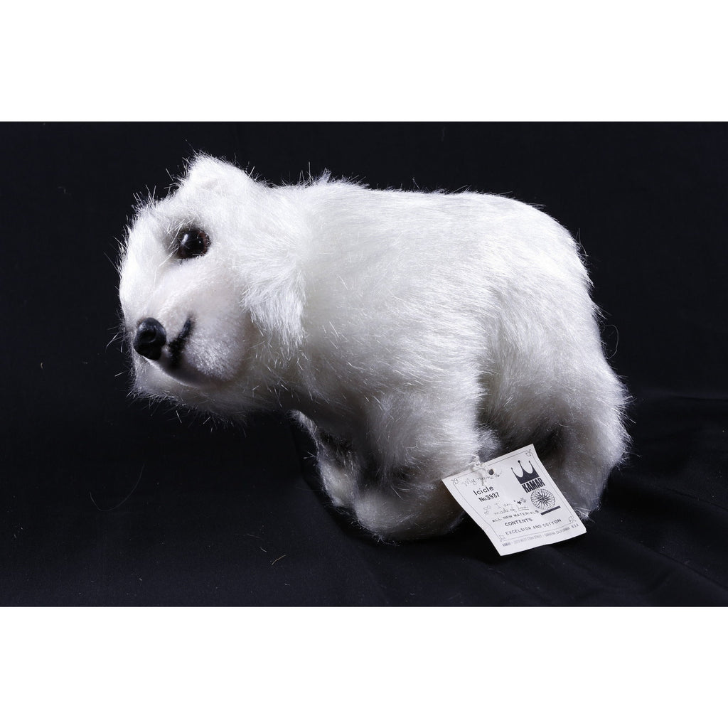 Kamar, Rare, Icicle, Cute, White, Polar Bear, Style 3937, Soft, Plush, Doll, Animal, Vintage, ~ 279