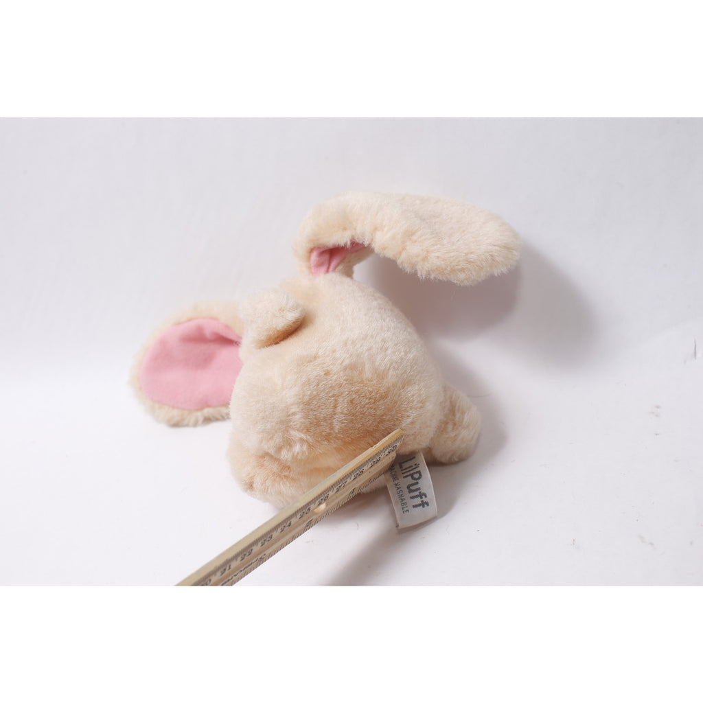 Russ Berrie 1980s Lil Puff Floppy Lop Ear Bunny Rabbit Plush ~ 260907-WH 1136