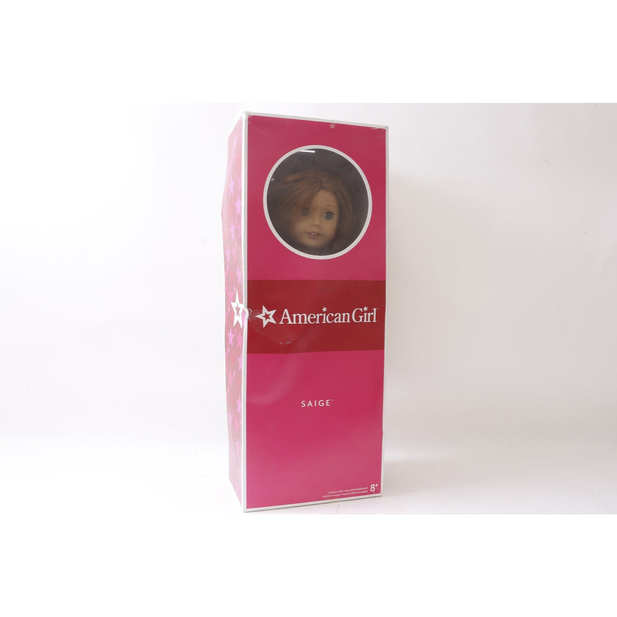 American Girl, Saige, Doll, In Package, Dressed, Blue Dress, Brown Boots, Movable Figure, Vintage, Collectible, ~ MISC-054 L-1