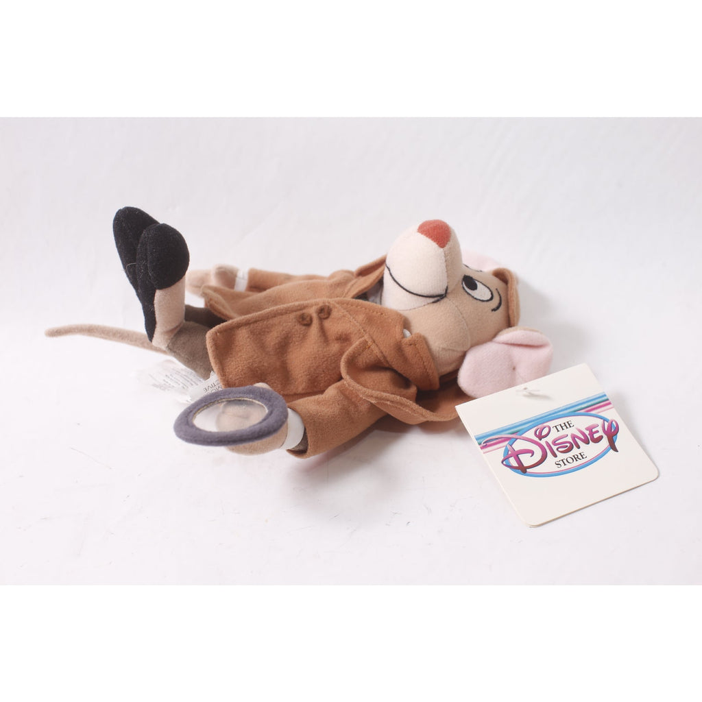 Disney Store Basil The Great Mouse Detective Plush Bean Bag ~ 260425-WH M-01-04
