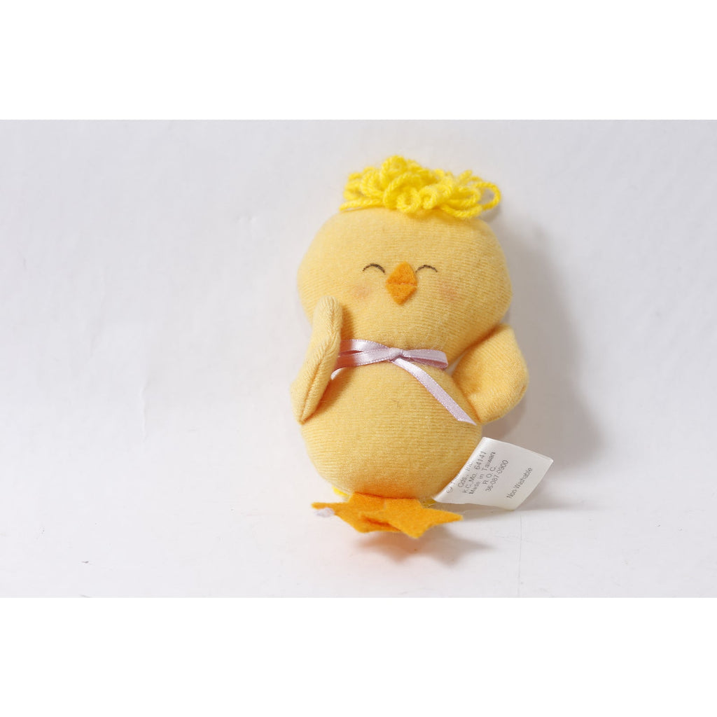 1982 Hallmark Yellow Baby Chick Mini Plush Easter Decor ~ 260507-WH 641