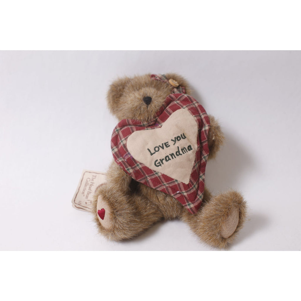 Boyds Love You Grandma Teddy Bear Plush from The Head Bean Collection ~ 260209-WH 970