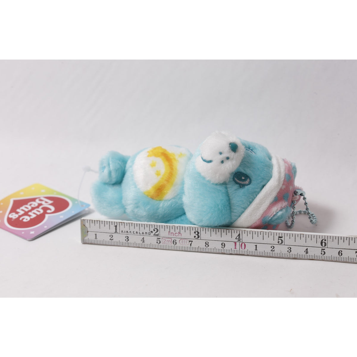 Japan Exclusive 2026 Care Bears Wish Bear Plush Keychain Soft Charm w Tag ~ 260730-WH 463