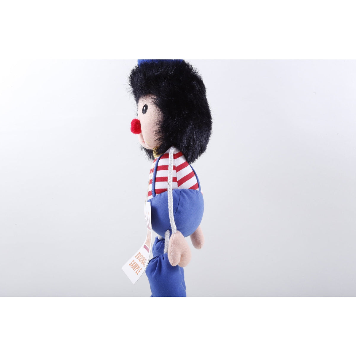 Kamar, Clown, Rare, Prototype, Sample, Boy, Red White Shirt, Blue Pants, Blue Hat, 1985, Soft, Plush, Doll, Toy - 20-01-06
