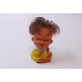 Moody Cutie, Rubber Baby Doll, Sticking out Tongue Face Expression, 1960s, Vintage, Collectible, ~ 241226-WH M-21-05