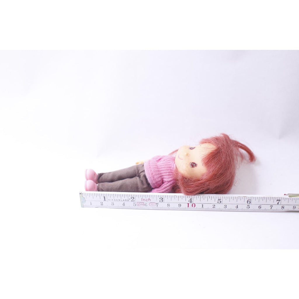 Bandai Strawberry Shortcake, Doll, Dressed, Pink Sweater, Brown Pants, Pink Shoes, 2000s, Collectible, ~ 241016-WH 1314