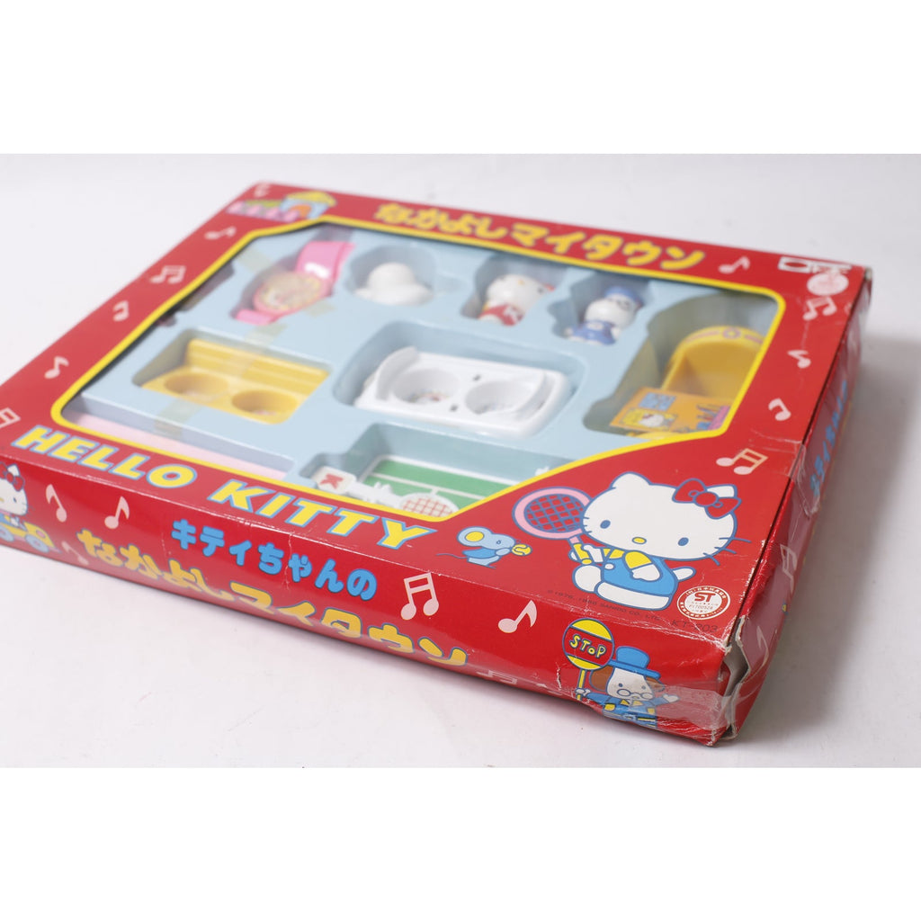 1986 Sanrio Toho Japan Excl Hello Kitty Chibikko Town Playset ~ 260921-WH 226