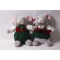 1995 Gibson Greetings Chris and Merry Christmas Mouse Plush Lot ~ 260812-WH 959