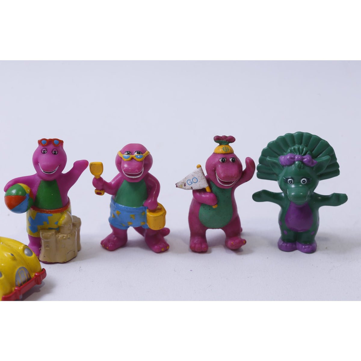 Lions Group, Barney The Dinosaur, 1993, PVC Lot, Toys Small, PVC Figure, Lot, Vintage, Toy, Collectible, , 250212-WH 142